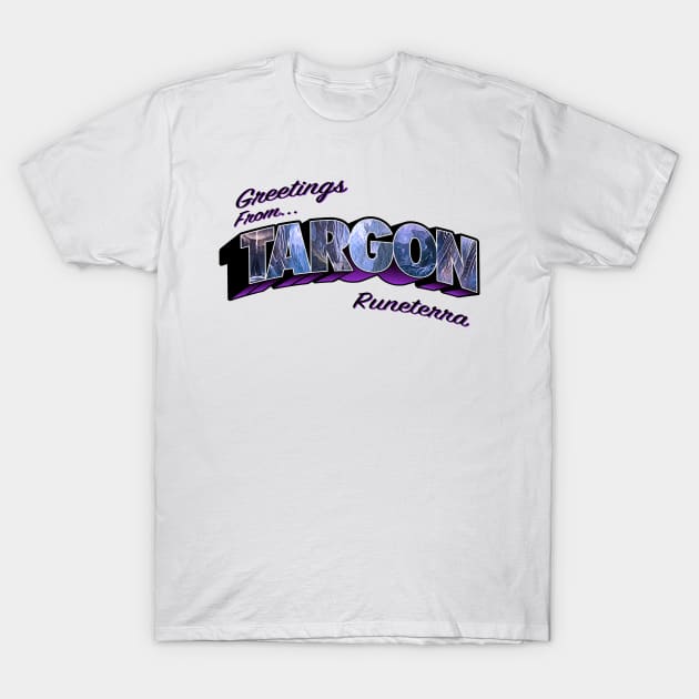 Greetings from Targon vintage T-Shirt by Scrapyardigan